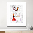 Chanel Shirt by Daniel Janda on GIANT ART - pink mixed media