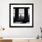 New York window by Irenka Barud on GIANT ART - black photo manipulation