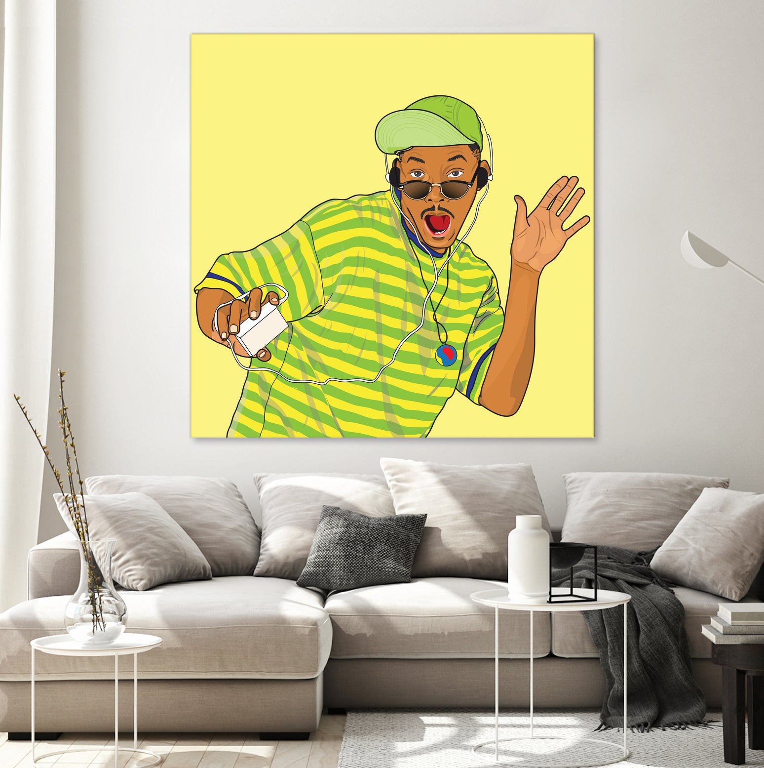 FRESH PRINCE OF BEL AIR by Nurul Aimi Binti Yahaya on GIANT ART - yellow digital drawing