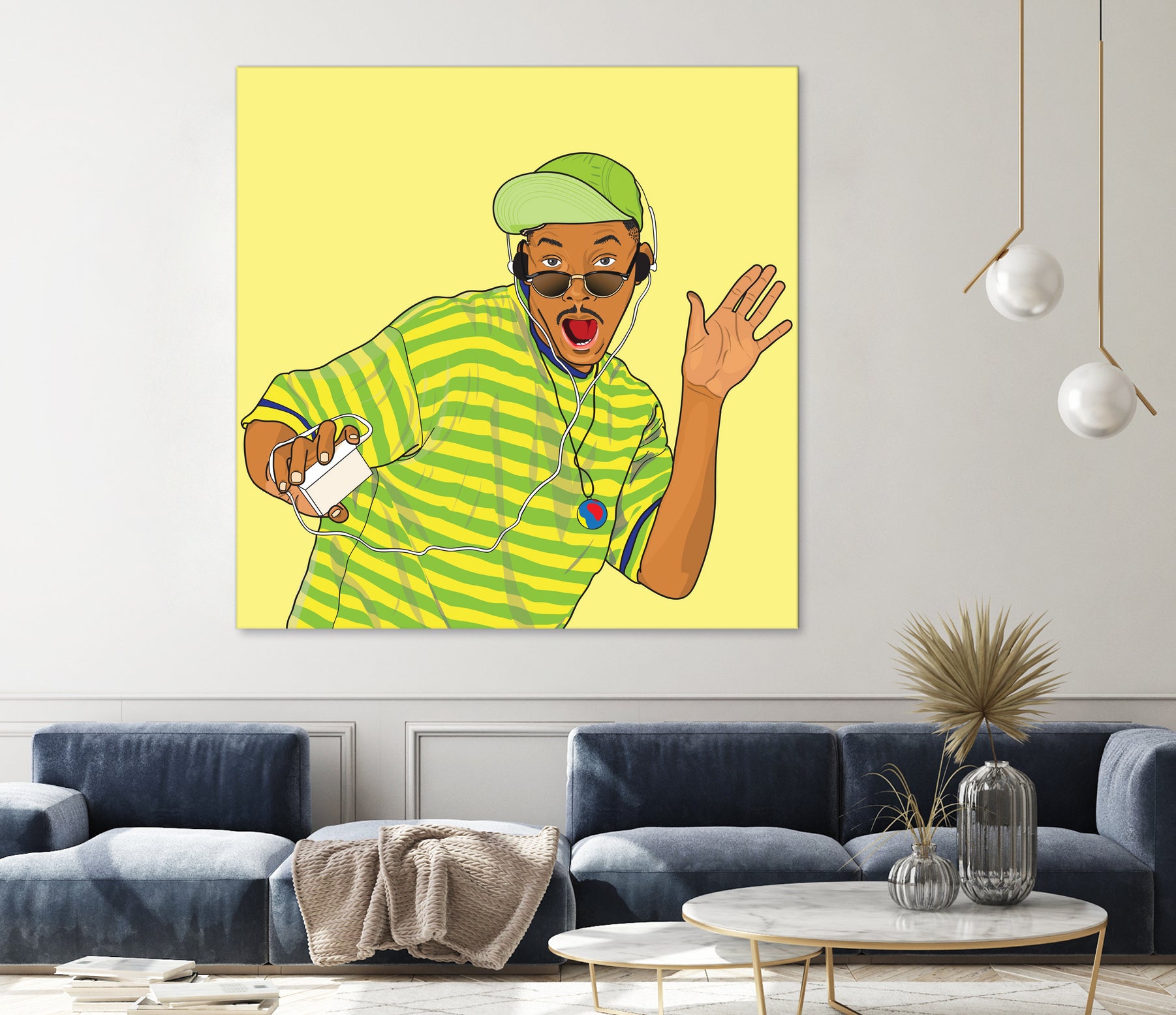 FRESH PRINCE OF BEL AIR by Nurul Aimi Binti Yahaya on GIANT ART - yellow digital drawing