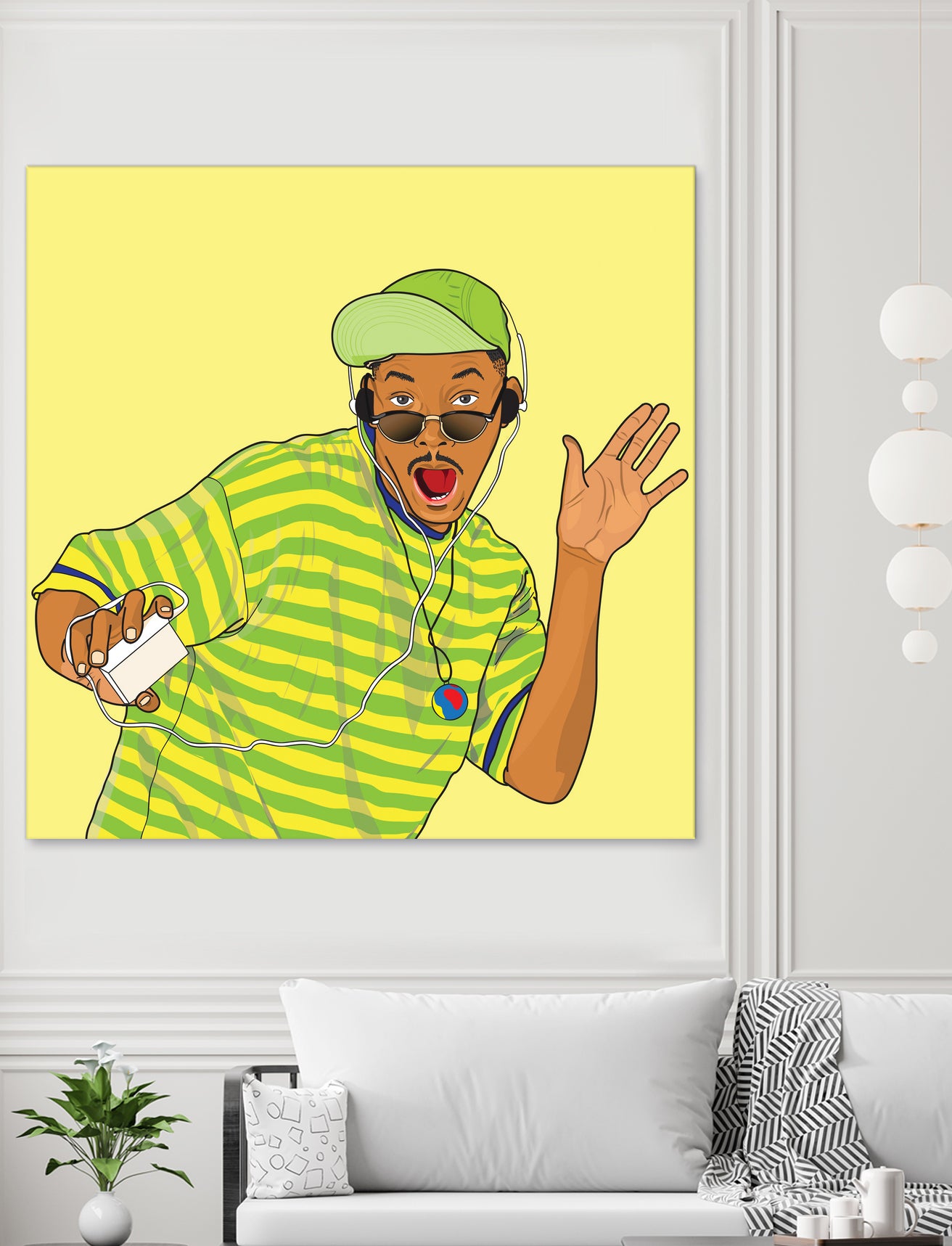 FRESH PRINCE OF BEL AIR by Nurul Aimi Binti Yahaya on GIANT ART - yellow digital drawing