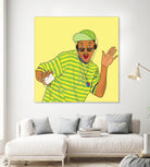 FRESH PRINCE OF BEL AIR by Nurul Aimi Binti Yahaya on GIANT ART - yellow digital drawing