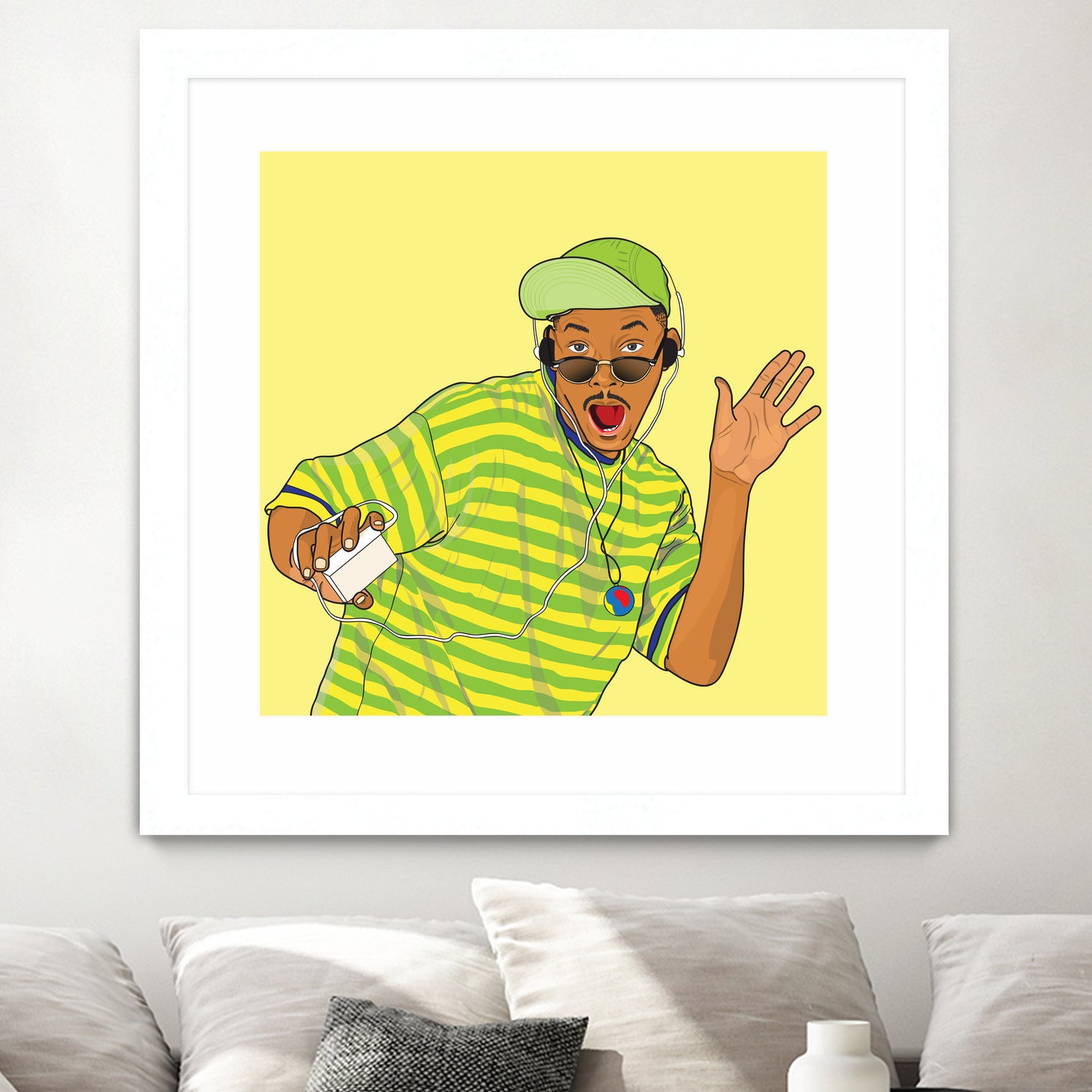 FRESH PRINCE OF BEL AIR by Nurul Aimi Binti Yahaya on GIANT ART - yellow digital drawing