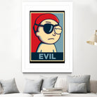 EVIL by Christopher Sanabria on GIANT ART - red digital painting