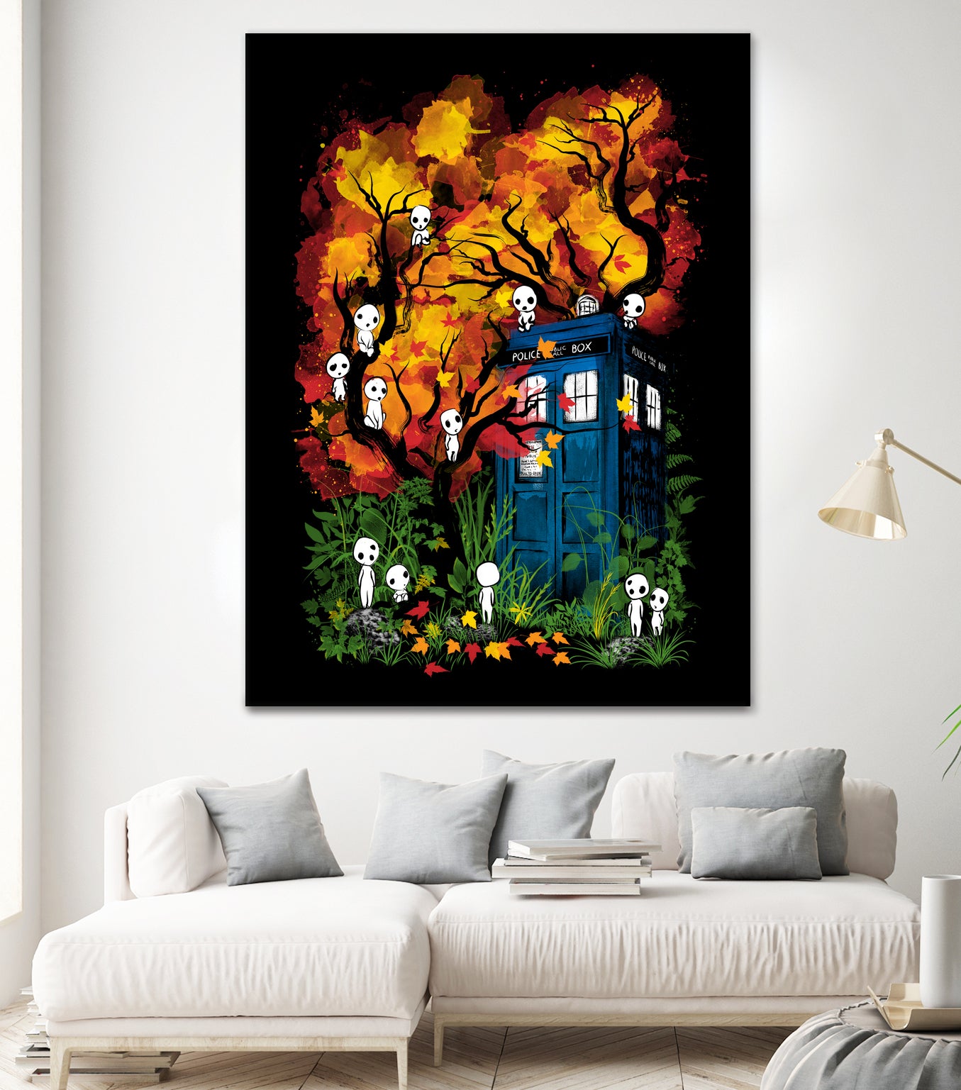 The Doctor in the Forest by Antonio Camarena on GIANT ART - black digital painting