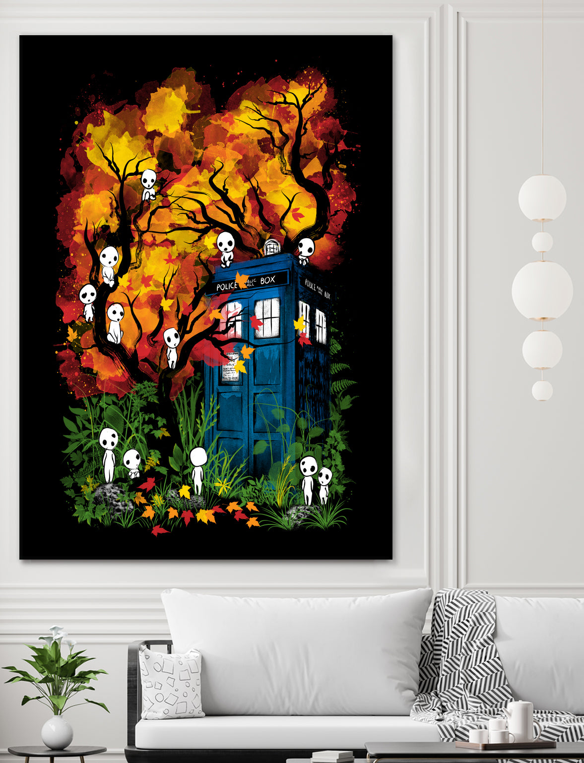 The Doctor in the Forest by Antonio Camarena on GIANT ART - black digital painting