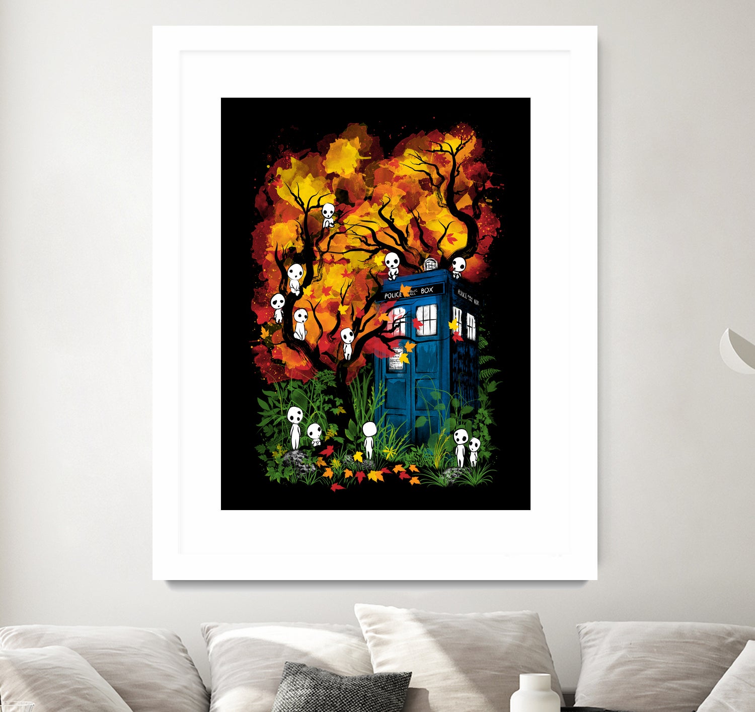 The Doctor in the Forest by Antonio Camarena on GIANT ART - black digital painting