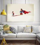 Kid of Steel 2 by Jason Ratliff on GIANT ART - red vector illustration