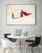 Kid of Steel 2 by Jason Ratliff on GIANT ART - red vector illustration