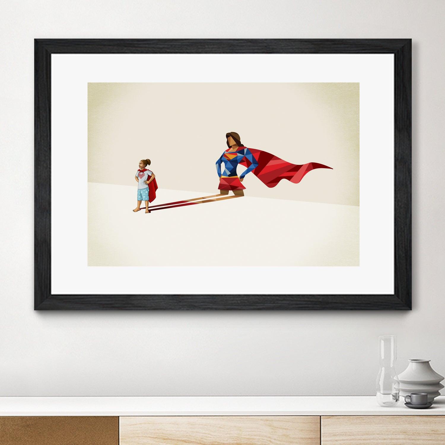 Kid of Steel 2 by Jason Ratliff on GIANT ART - red vector illustration