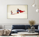 Kid of Steel 2 by Jason Ratliff on GIANT ART - red vector illustration