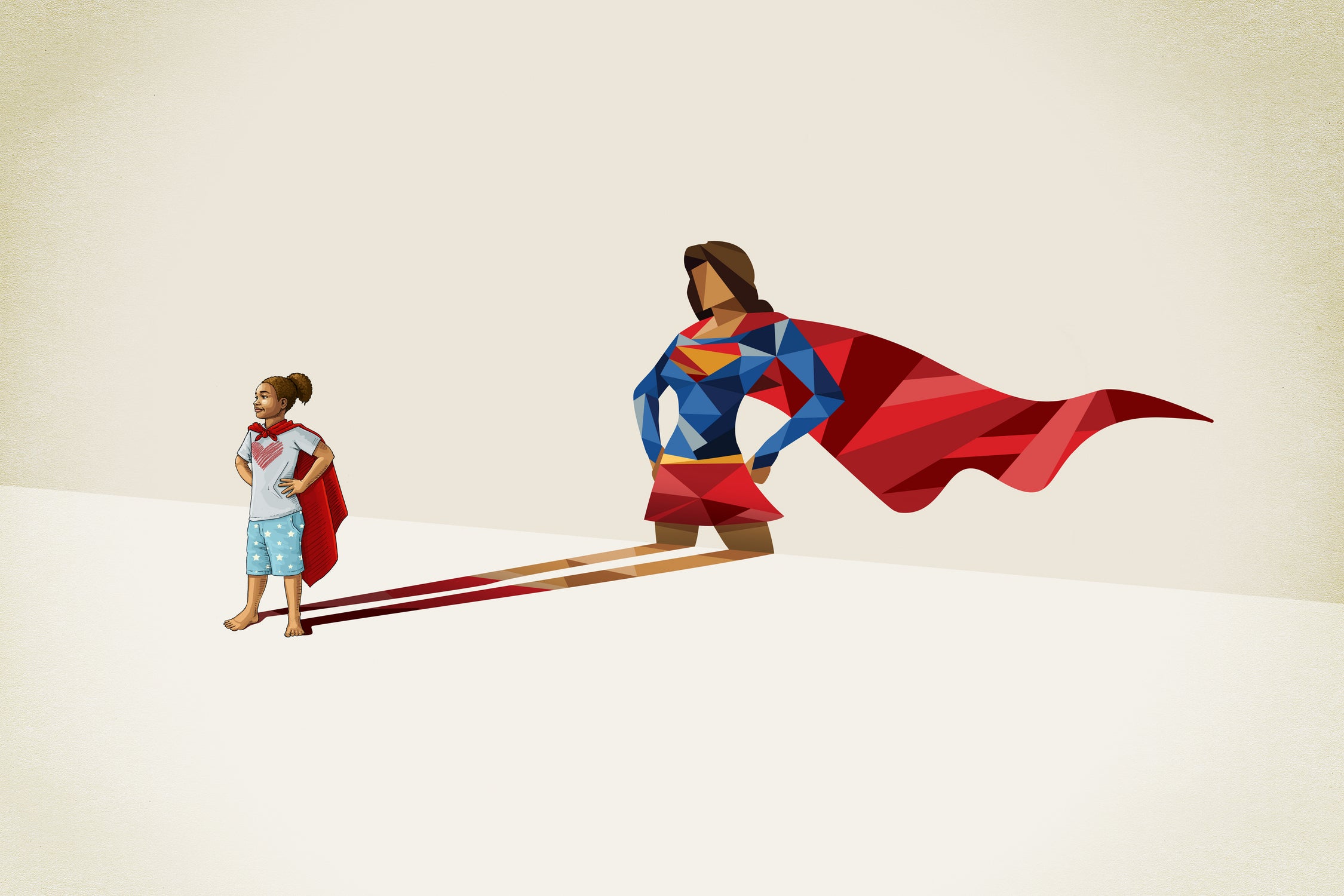 Kid of Steel 2 by Jason Ratliff on GIANT ART - red vector illustration