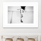 Hoping Fences by Linas Vaitonis on GIANT ART - gray photo illustration