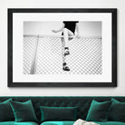 Hoping Fences by Linas Vaitonis on GIANT ART - gray photo illustration