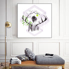 Grow by Emi Dimitrova on GIANT ART - white digital drawing