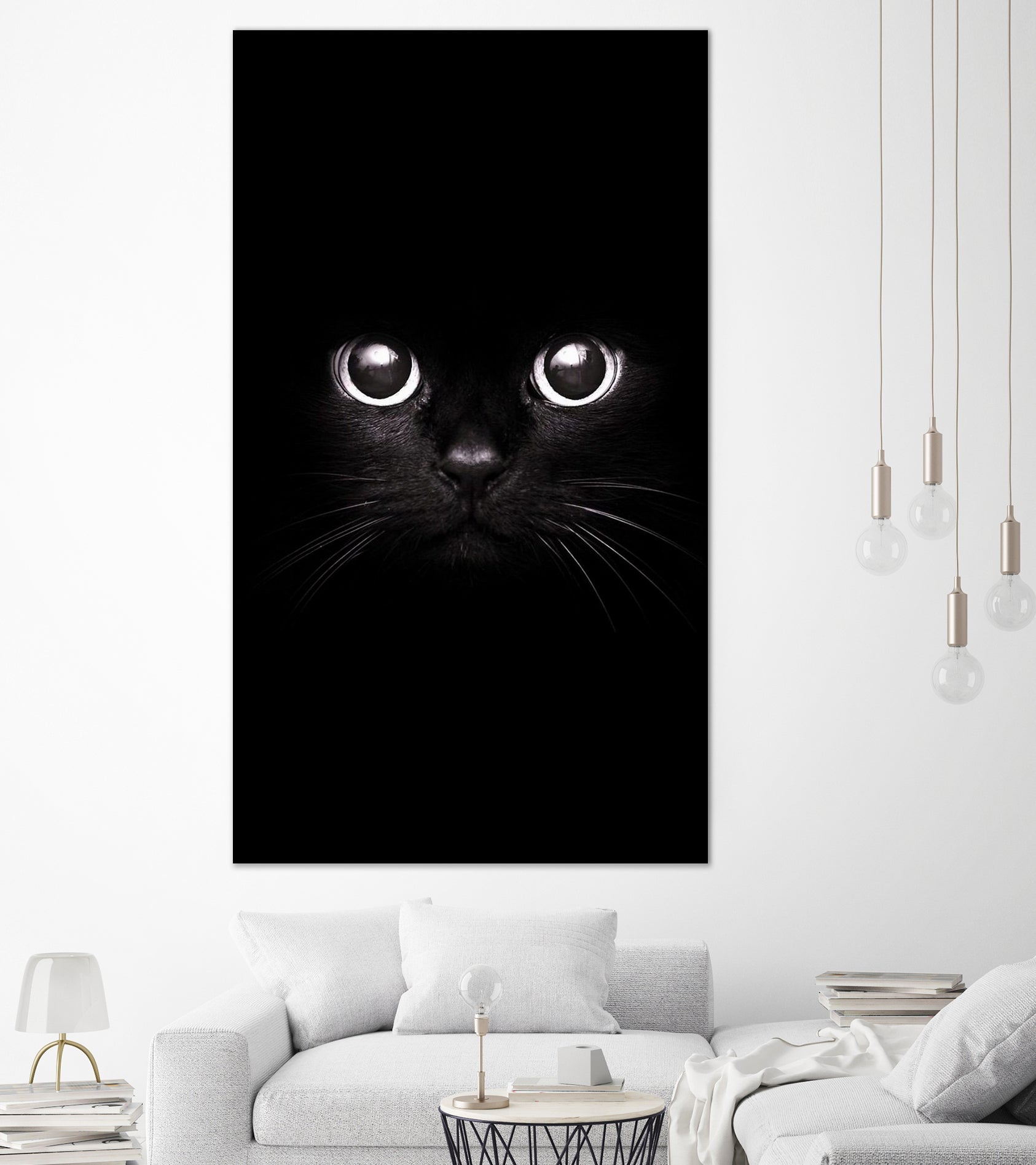 The Black Cat by Mikhail Zhirnov on GIANT ART - black photo illustration