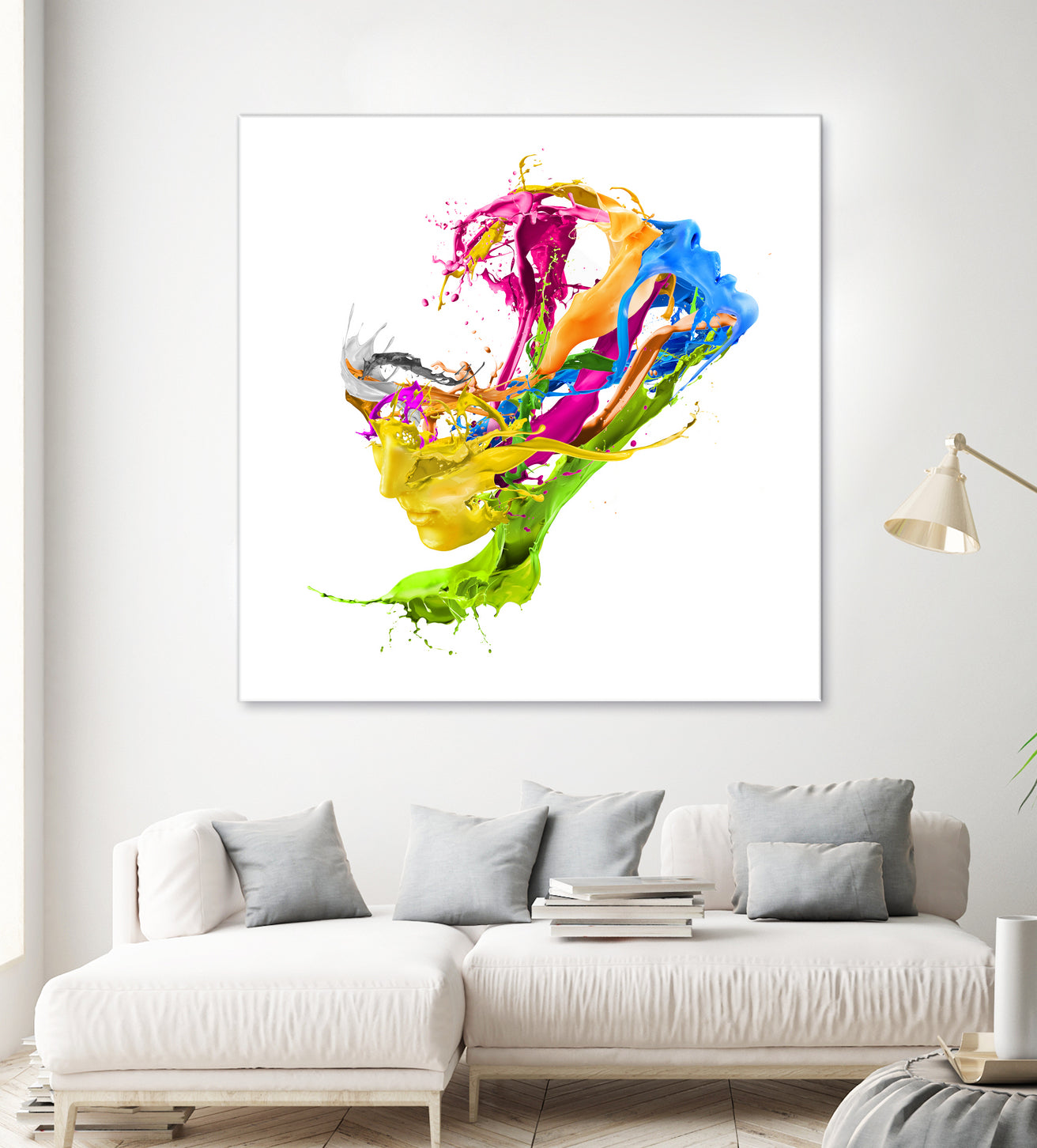 Colors - Unleash by Ferdi Rizkiyanto on GIANT ART - white digital painting