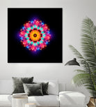 abstract flower3 by Ilya Shapko on GIANT ART - black vector illustration