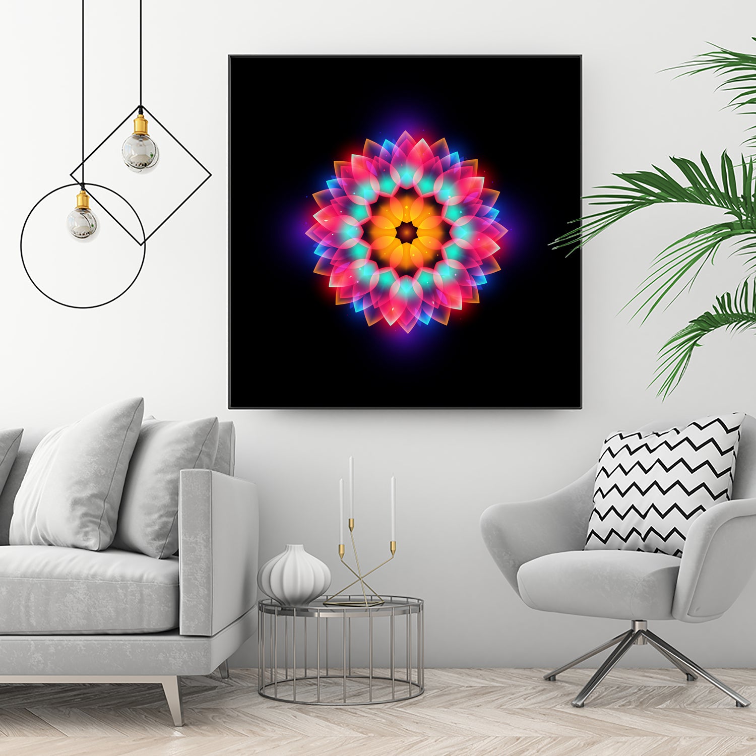 abstract flower3 by Ilya Shapko on GIANT ART - black vector illustration