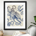 Octo Flow by Caldwell Rachel on GIANT ART - blue digital drawing