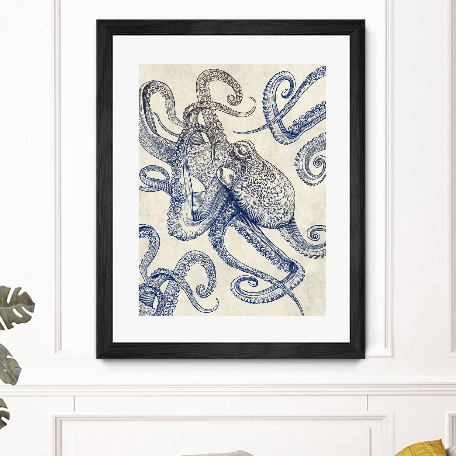 Octo Flow by Caldwell Rachel on GIANT ART - blue digital drawing