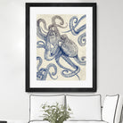 Octo Flow by Caldwell Rachel on GIANT ART - blue digital drawing