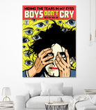 Boys Don't Cry by Bily Mariano da Luz on GIANT ART - yellow digital drawing