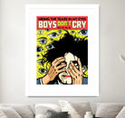 Boys Don't Cry by Bily Mariano da Luz on GIANT ART - yellow digital drawing