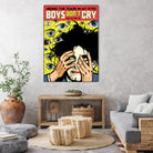 Boys Don't Cry by Bily Mariano da Luz on GIANT ART - yellow digital drawing