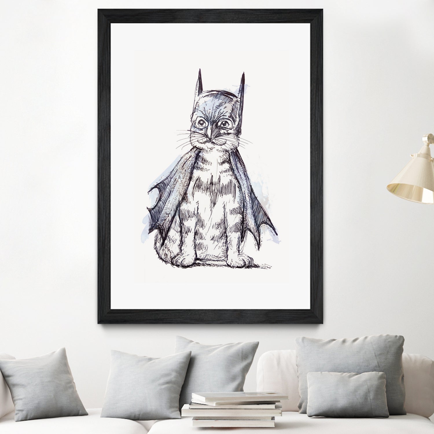 Bat-Cat by Koen Cheung Mok on GIANT ART - white character design