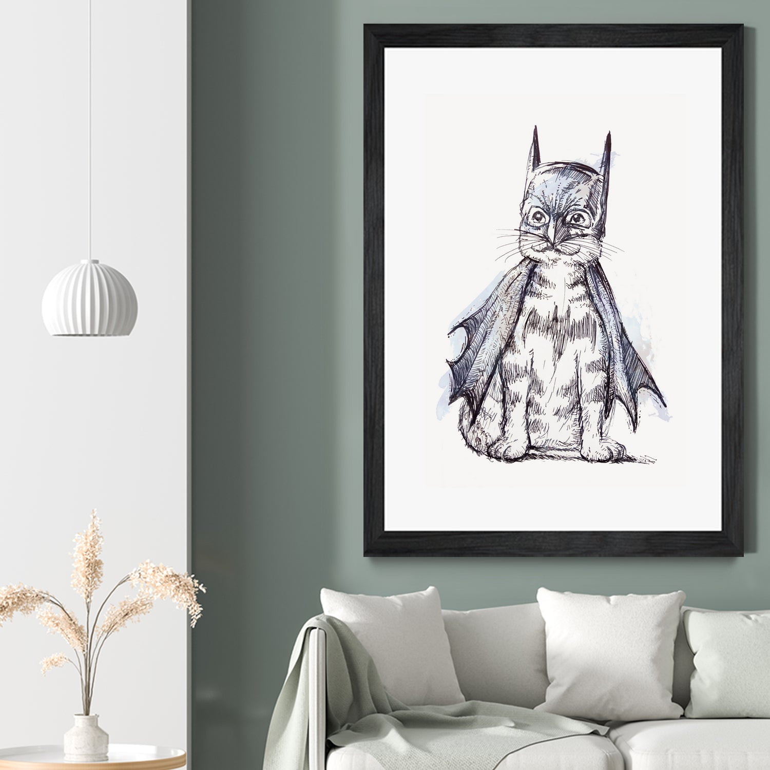 Bat-Cat by Koen Cheung Mok on GIANT ART - white character design