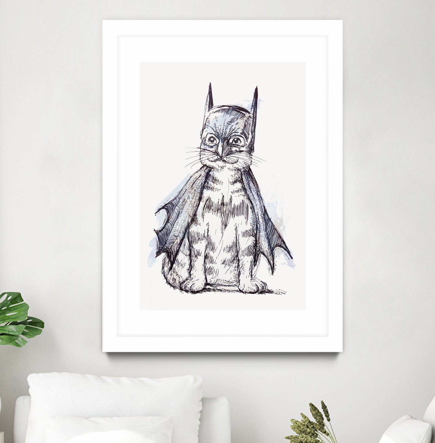 Bat-Cat by Koen Cheung Mok on GIANT ART - white character design