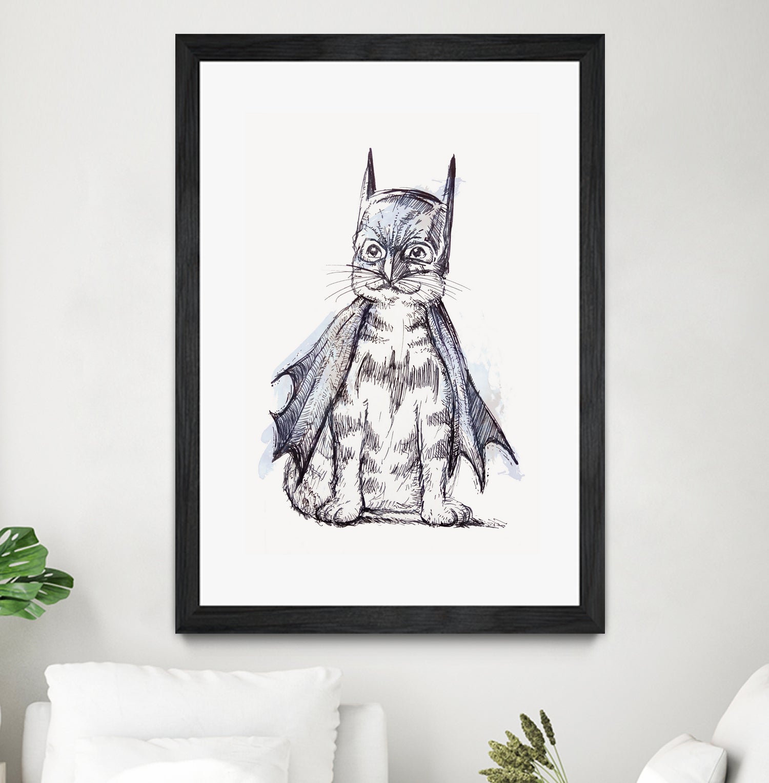 Bat-Cat by Koen Cheung Mok on GIANT ART - white character design