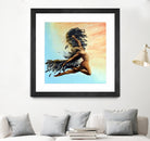 Icarus Descending by michael jon on GIANT ART - pink digital painting