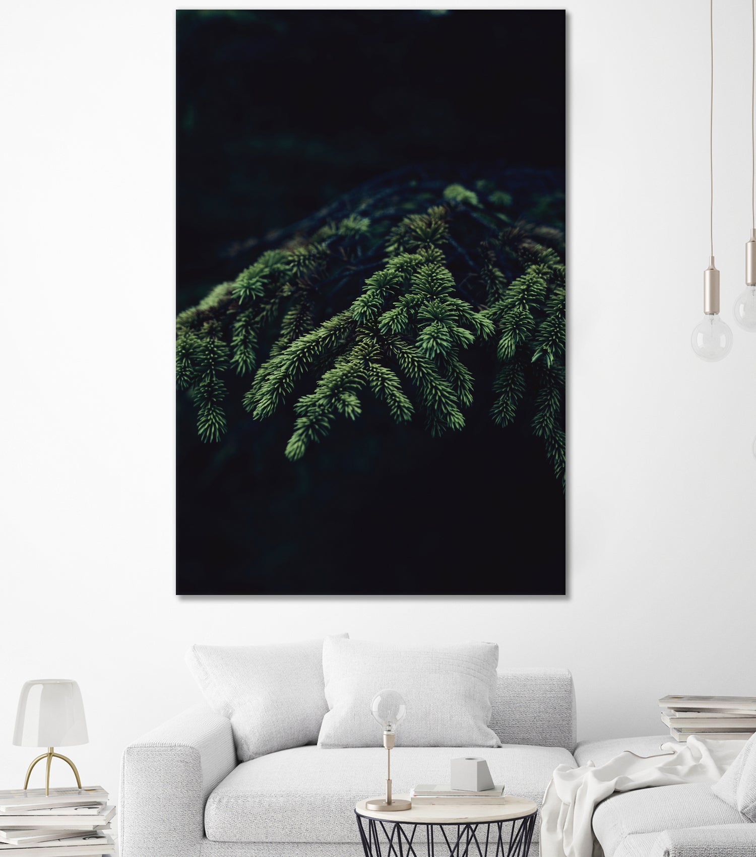 Fir tree by Mikhail Zhirnov on GIANT ART - green photo illustration