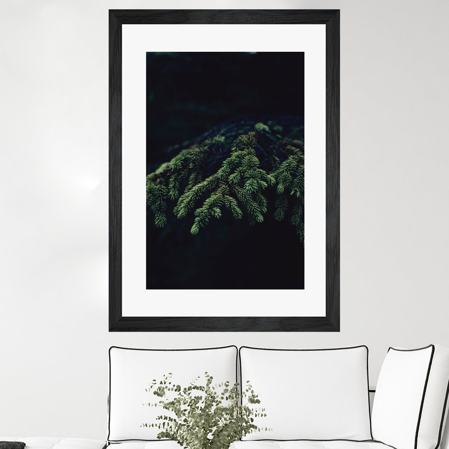 Fir tree by Mikhail Zhirnov on GIANT ART - green photo illustration