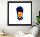 Wayne Static by Ilya Shapko on GIANT ART - blue digital drawing