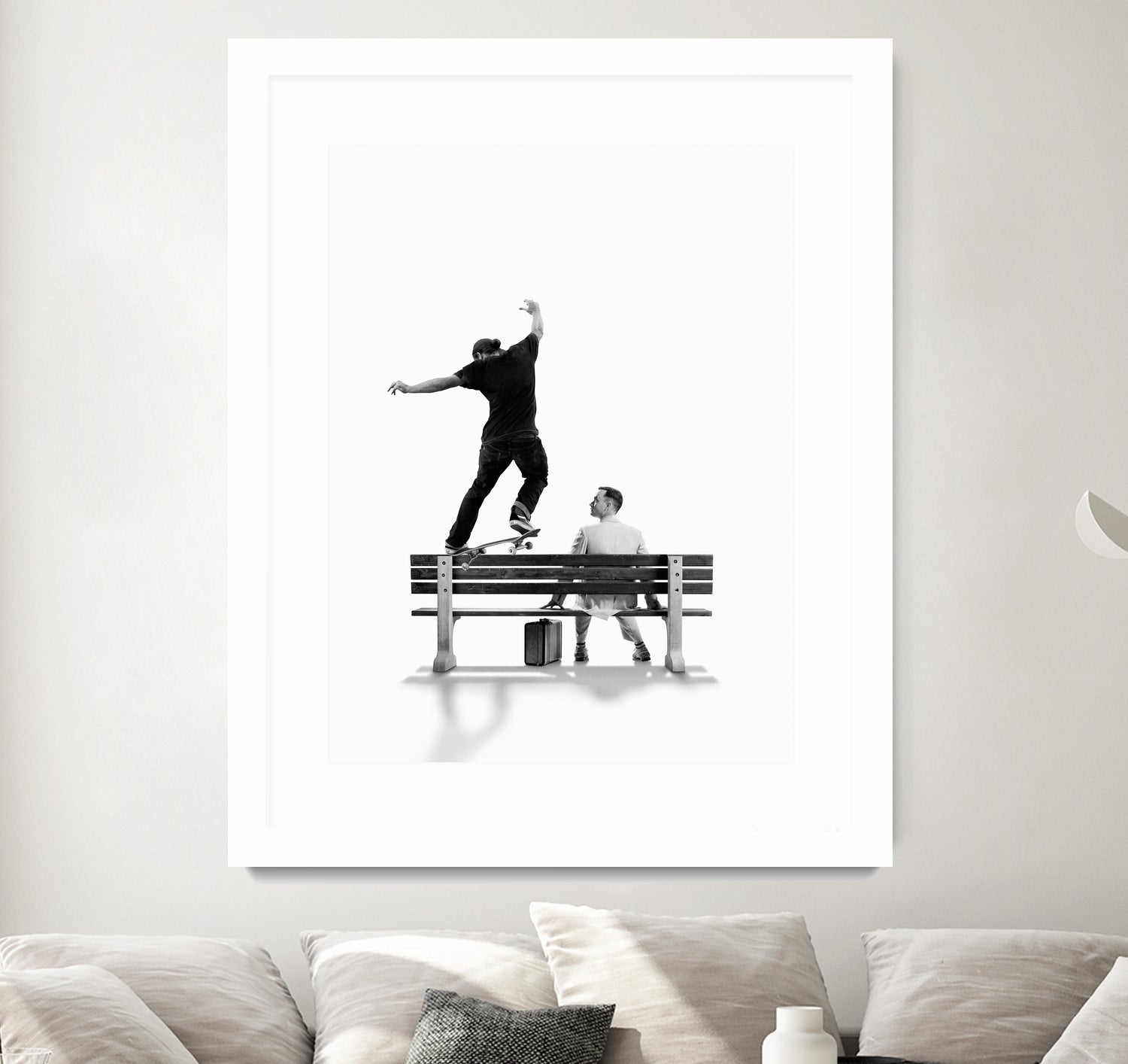 Forrest Gump - BS Crooked by Willian Sanfer on GIANT ART - white photo manipulation