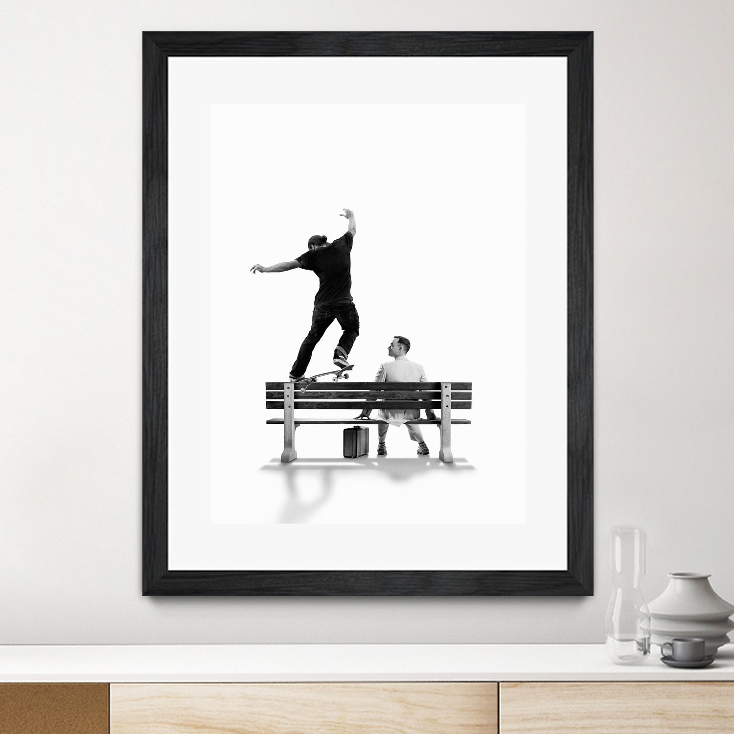 Forrest Gump - BS Crooked by Willian Sanfer on GIANT ART - white photo manipulation