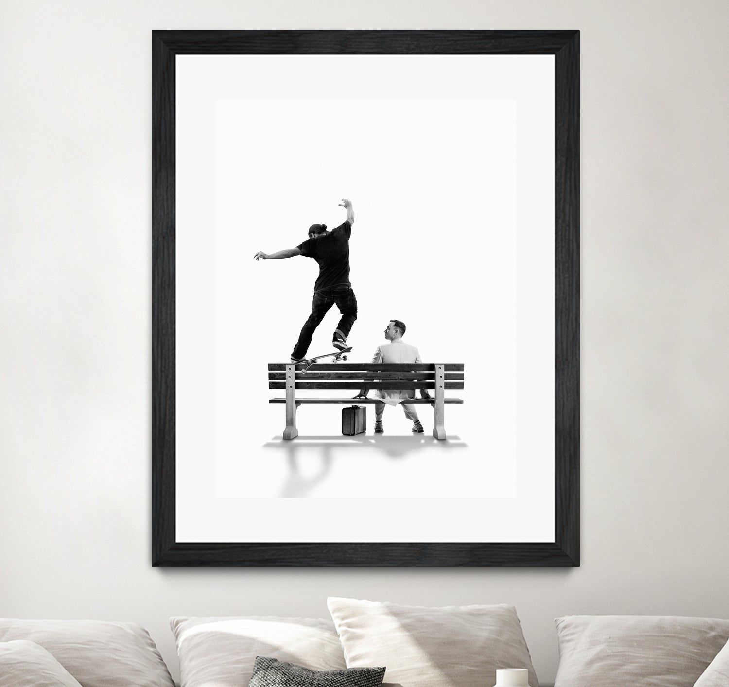 Forrest Gump - BS Crooked by Willian Sanfer on GIANT ART - white photo manipulation