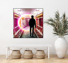 SUBWAY CAR 01 by Vin Zzep on GIANT ART - white digital painting