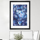 Ursa Major and Ursa Minor by Cristiana Palestini on GIANT ART - blue cartooning