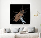 Roach-Clip by Proper Ganders on GIANT ART - brown vector illustration