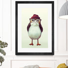 Hipster Porg by Andy Wynn on GIANT ART - red digital painting