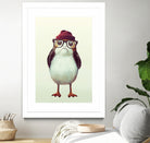 Hipster Porg by Andy Wynn on GIANT ART - red digital painting