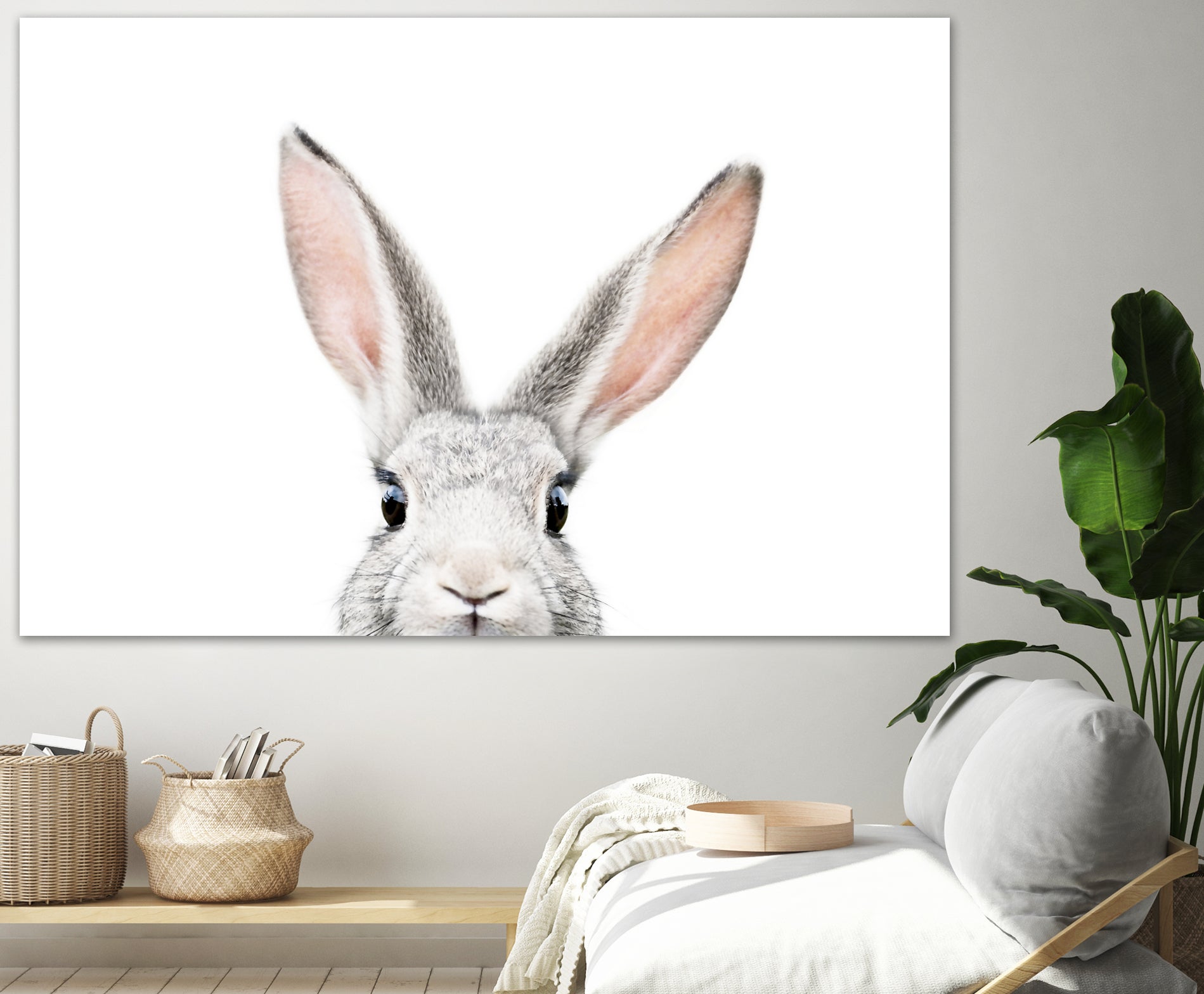 Bunny by Kathrin Pienaar on GIANT ART - gray photo manipulation