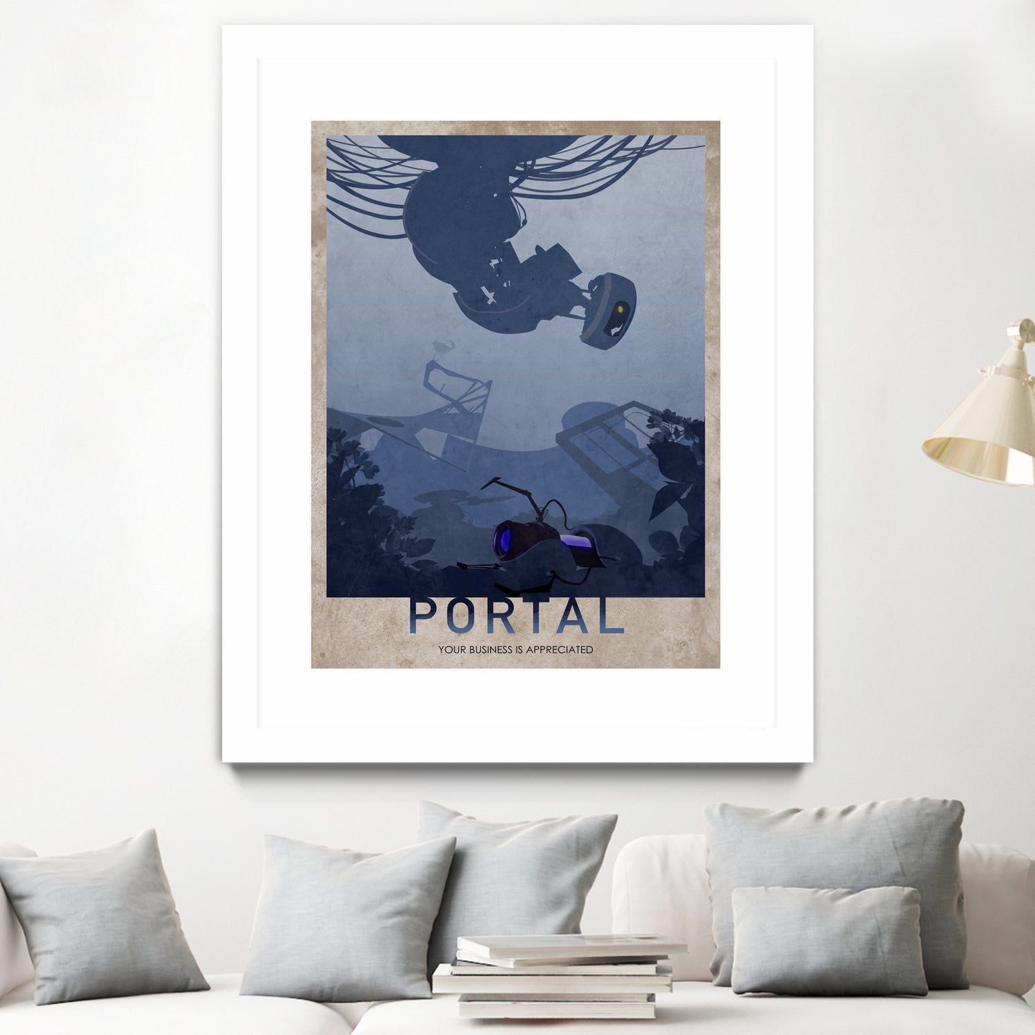 Portal by Ryan Ripley on GIANT ART - blue digital drawing