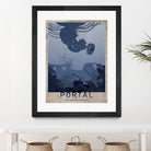 Portal by Ryan Ripley on GIANT ART - blue digital drawing