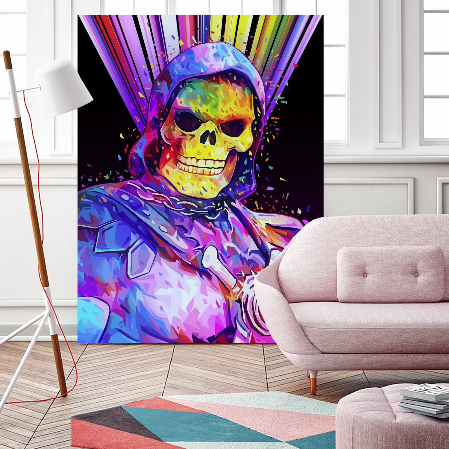 Skeletor by Alessandro Pautasso on GIANT ART - black digital painting