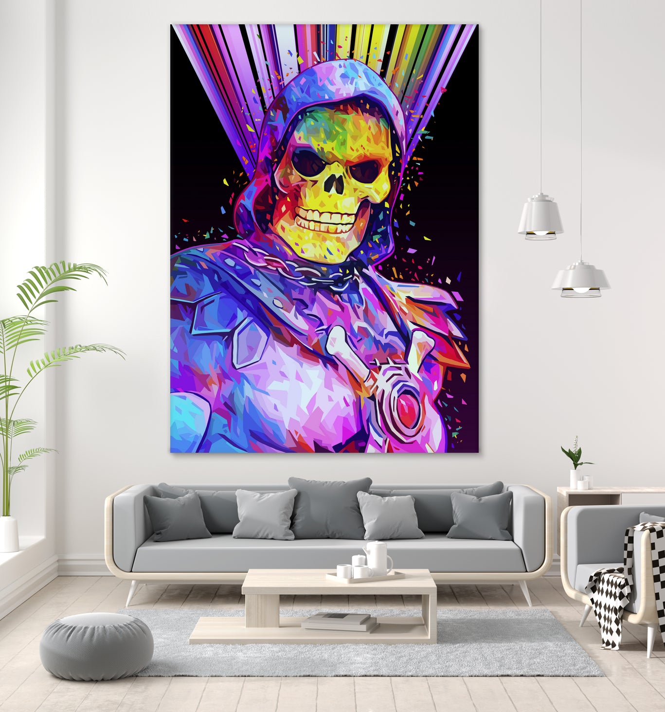 Skeletor by Alessandro Pautasso on GIANT ART - black digital painting